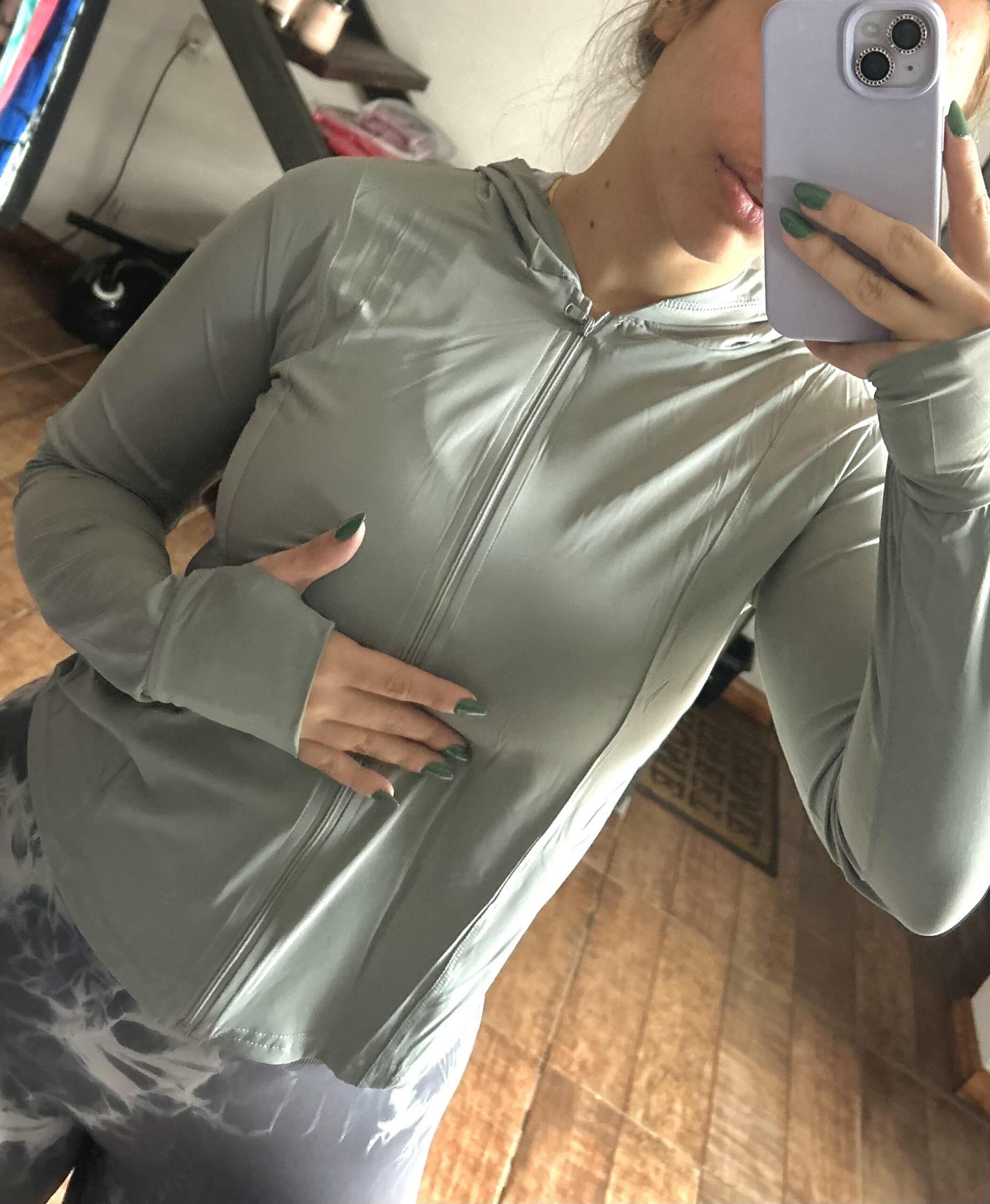CAMPERA GRIS